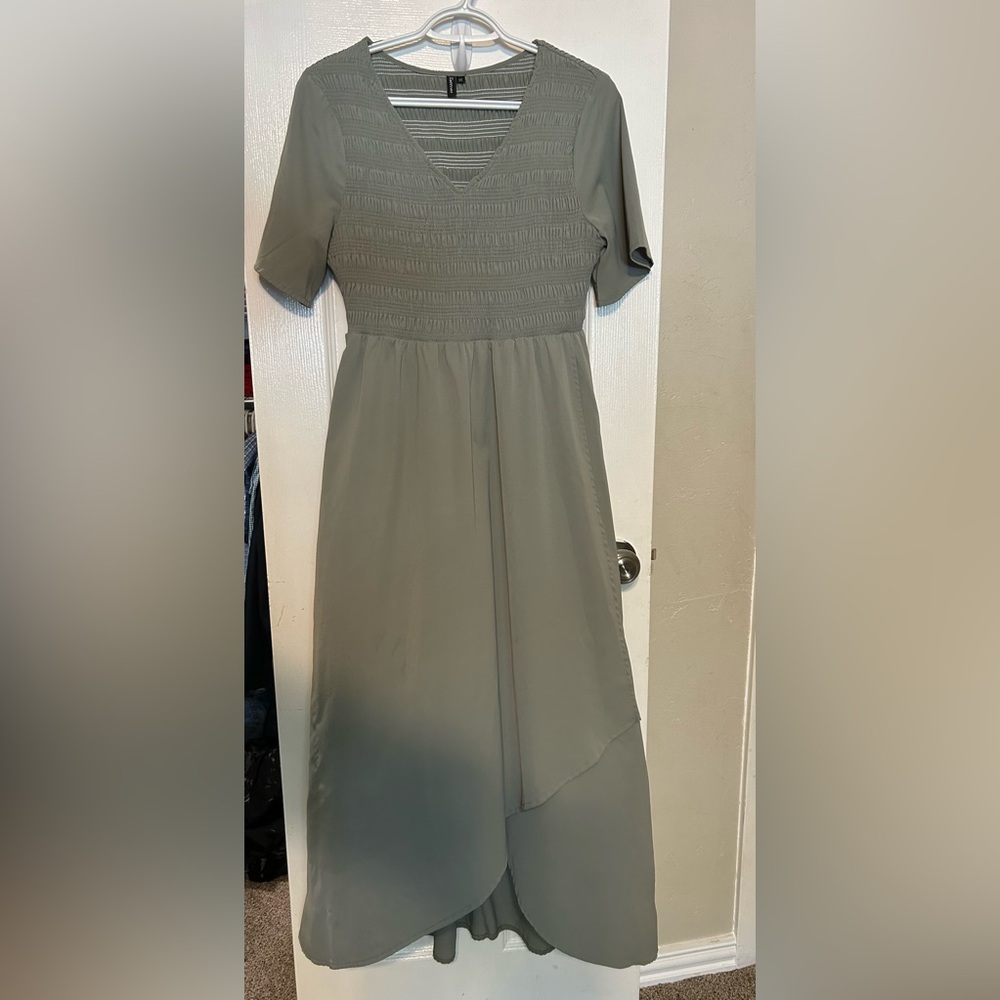 Olive Green Dress